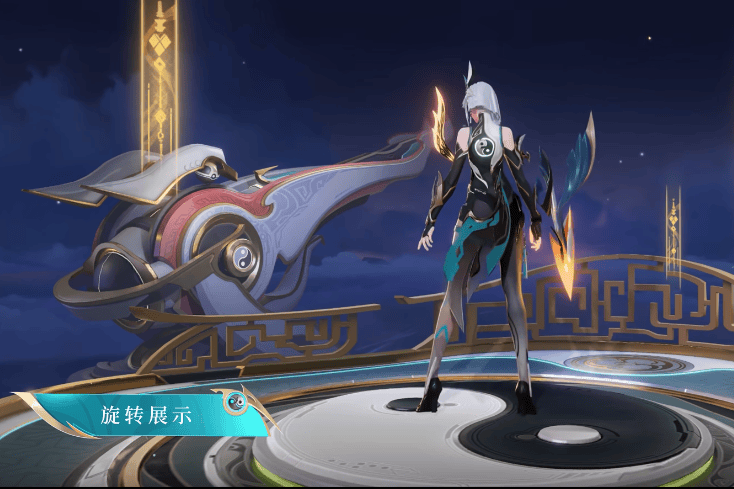 王者荣耀荣耀战令镜新皮曝光,干净利落,国风和科幻感完美结合