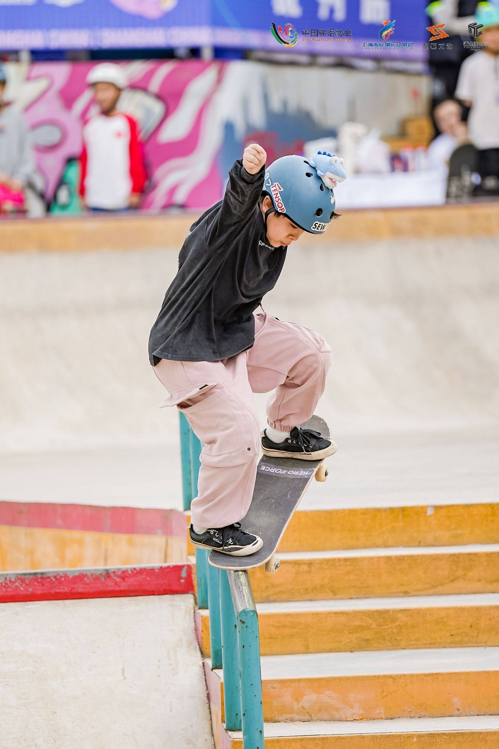 为奥运会资格系列赛预热,中国青少年u系列滑板巡回赛上海站举行