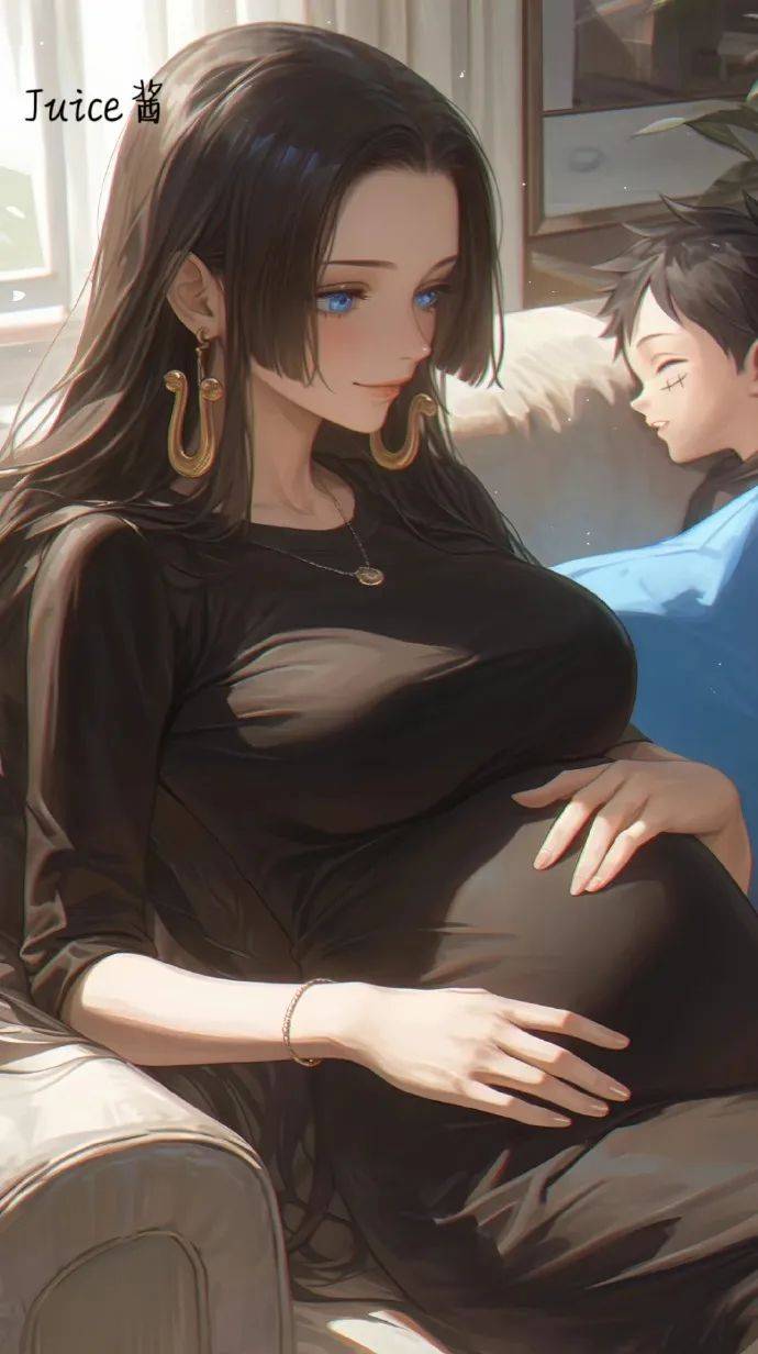 海贼王,前方高能,女帝孕妇照