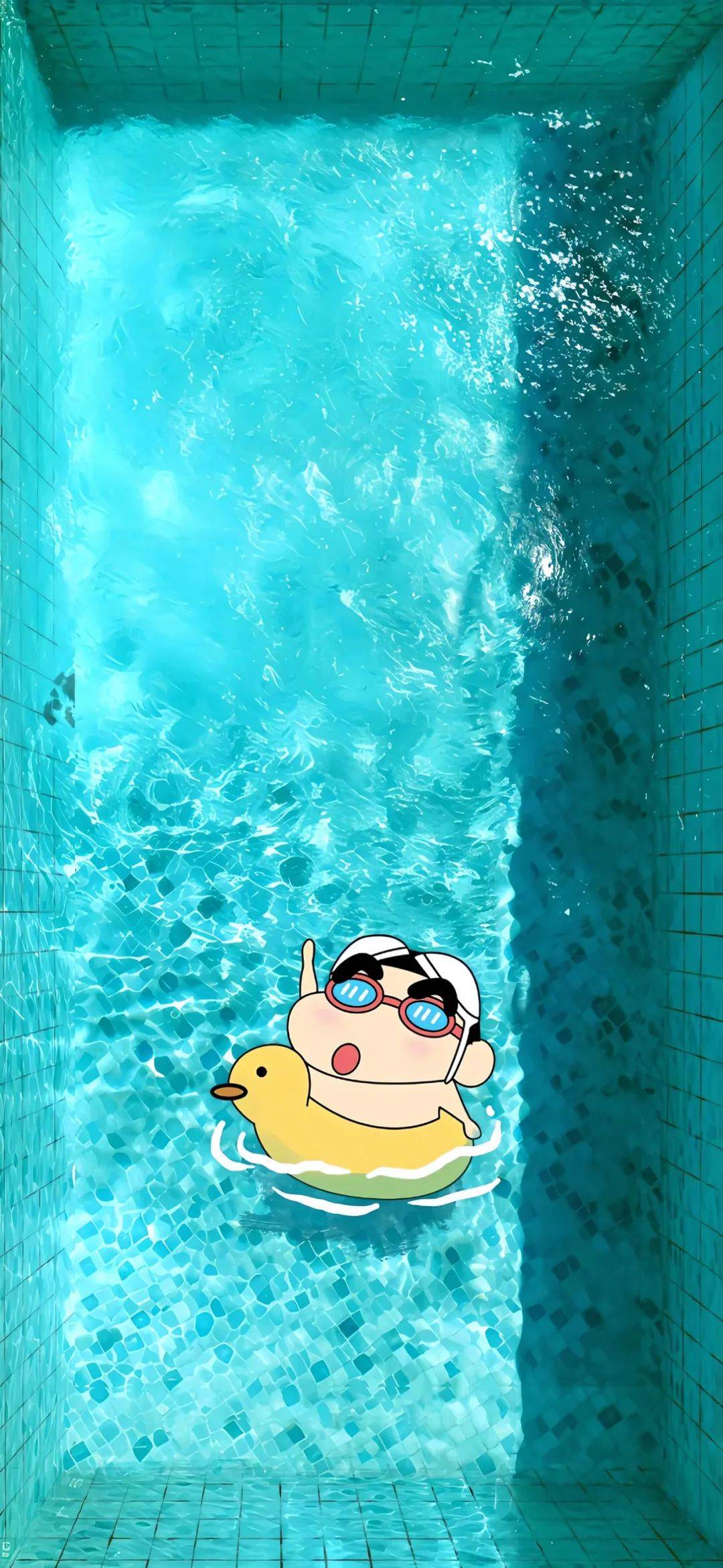 壁纸合集 | 泳池景深壁纸~夏天快乐!