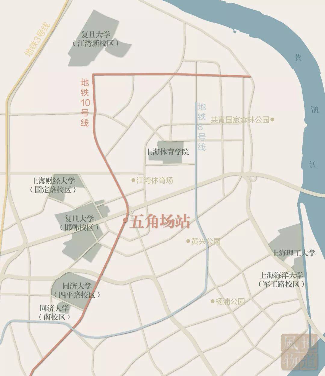 北京五道口是宇宙中心?上海五角场第一个不服!