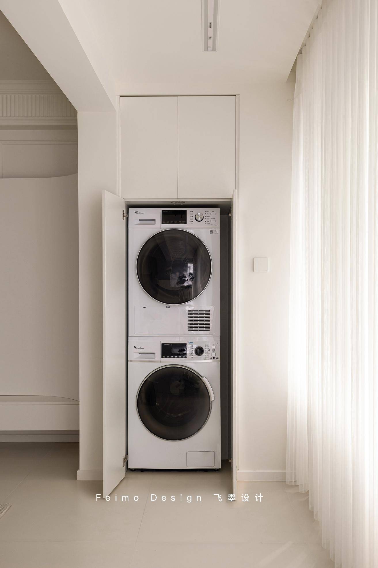 114㎡大两居,定制 半包花费5万装成法式住宅,藏不住的温馨