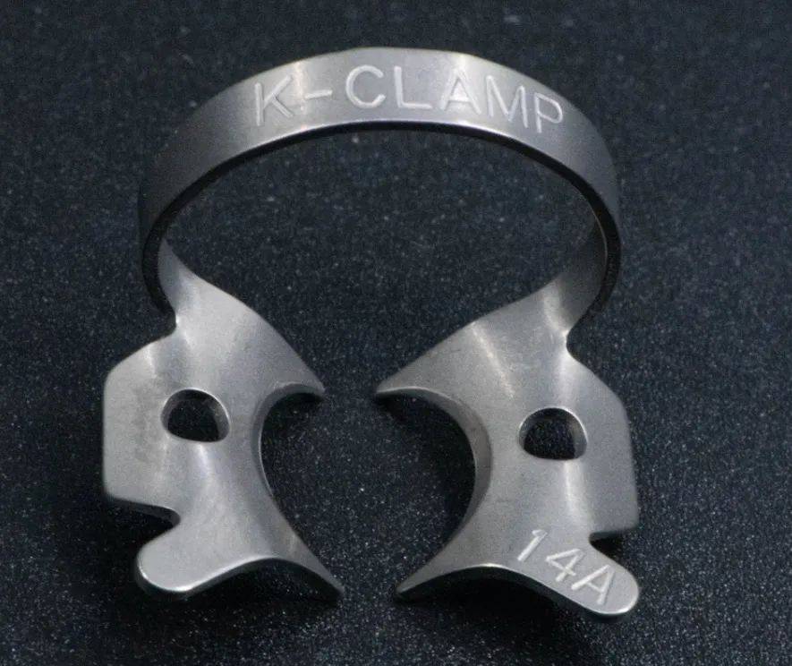 【低反光护眼 新兴天云灰哑光系列橡皮障夹高清图】临床用途大全