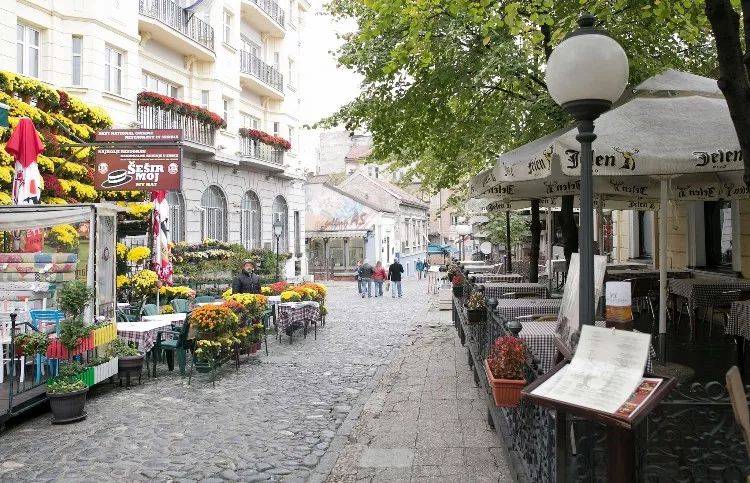 塞尔维亚街头图片
