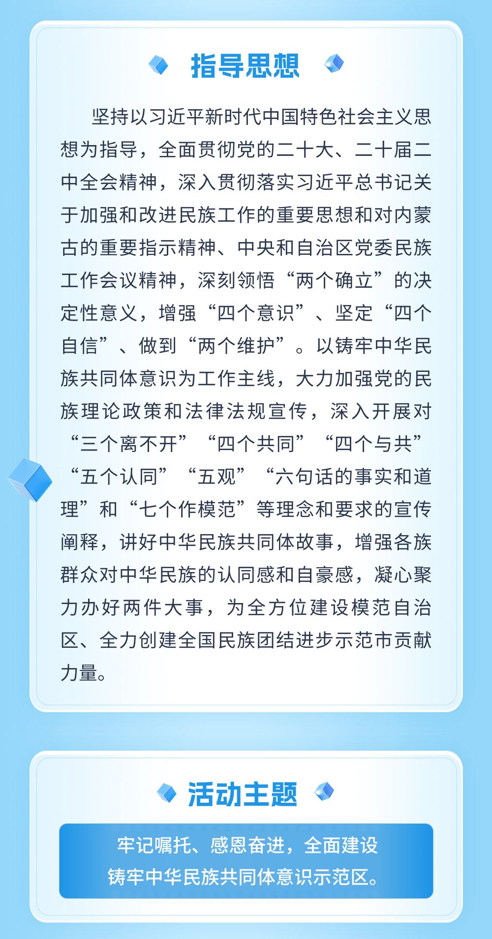 【铸牢中华民族共同体意识】一图读懂通辽市民族政策宣传月民族法