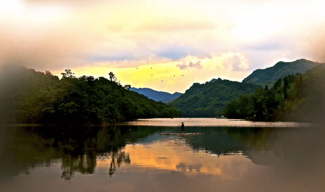 不如,游湖去_彭州_水库_生活