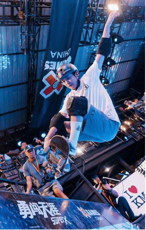 让我们先来认识下部分参赛选手吧～xgames china成人组选手高群翔21岁