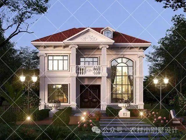 20套二层乡村别墅欧式住宅自建房