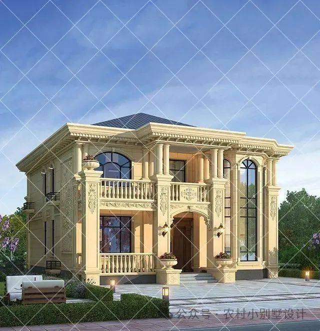 2024农村最火二层简欧别墅!20套二层乡村别墅欧式住宅自建房