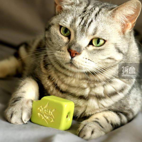 所乐工作室 发财麻将 苹果 可爱q版麻将水果 潮玩手办摆件