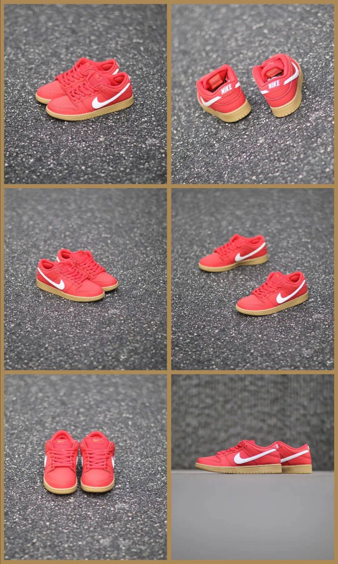 「 nike sb dunk low pro "university red"