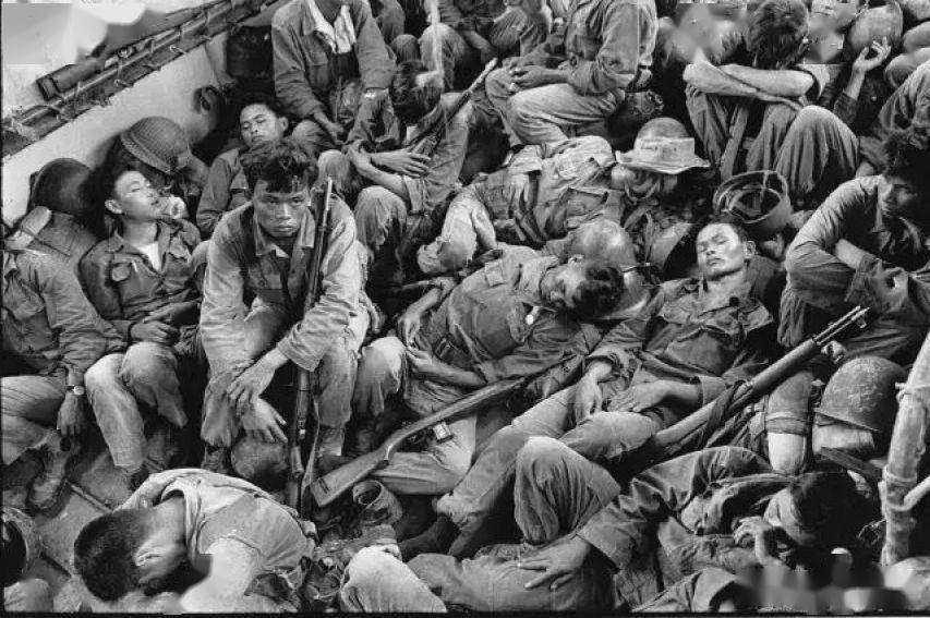 打了整整九年的抗法战争,之后没消停多久,美国又借着"北部湾事件"开始