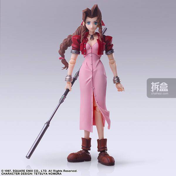 square enix se闪光艺术 最终幻想重制版 爱丽丝 再版人偶