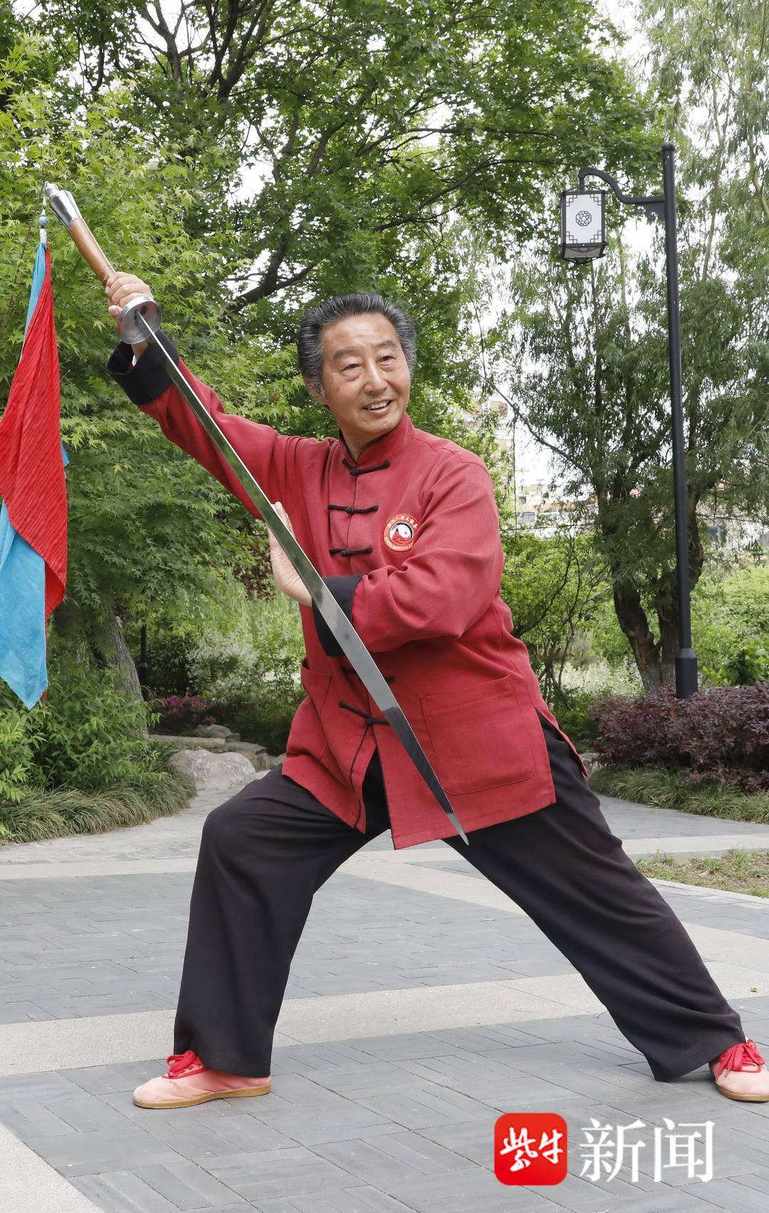 徐州武术名师张家林,多年义务传授八卦太极