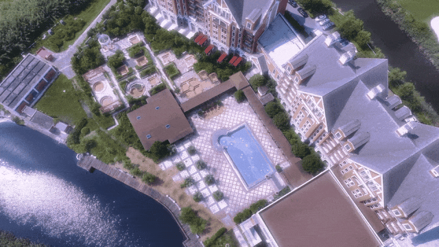 【周末不加价】自带温泉乐园的酒店:06999抢90㎡别墅湖景房 70㎡