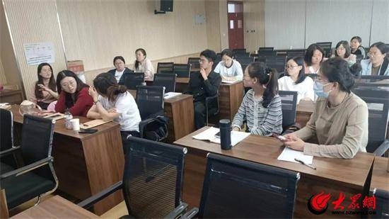 滨海一中与童真教研共同体进行"联合教研"活动