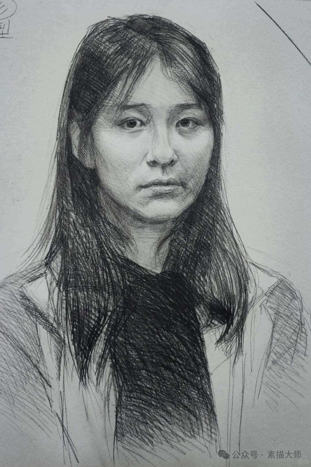 2018年央美造型状元 | 人物素描