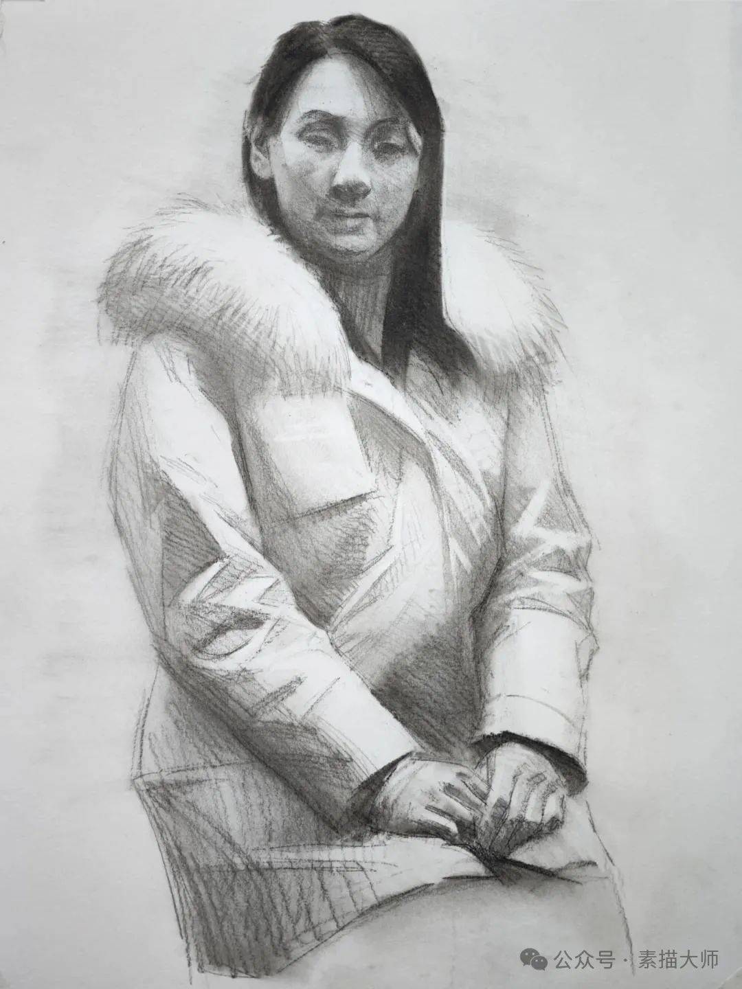 2018年央美造型状元 | 人物素描