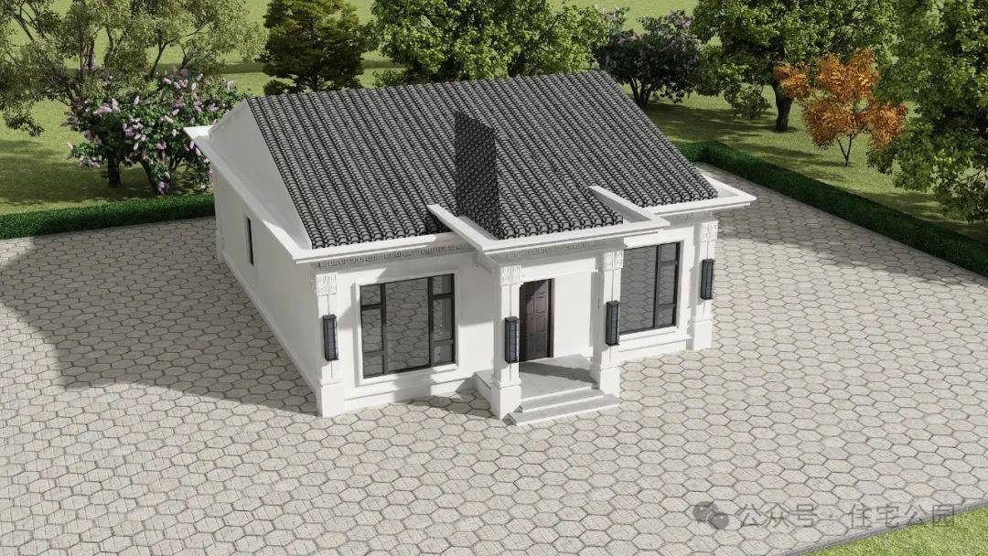 农村18万自建一层小平房,让父母的养老生活从此温馨舒适(2532)