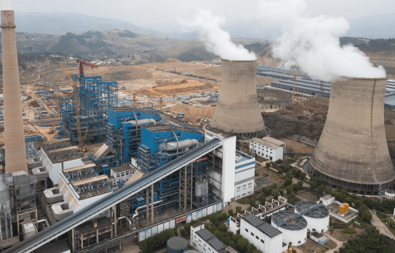 传统能源转型蝶变 云南能投集团红河电厂向"新"而行_发电机组_建设