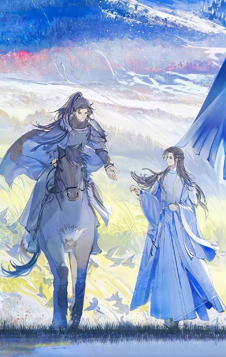 《将进酒》头像壁纸专题:我的后背交给你,你的胸膛交给我,我们缺一不