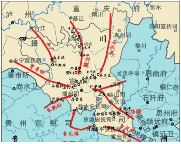 明朝的万历三大征是哪三大征？