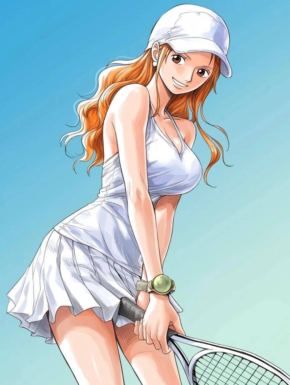 海贼王壁纸|性感短裙娜美