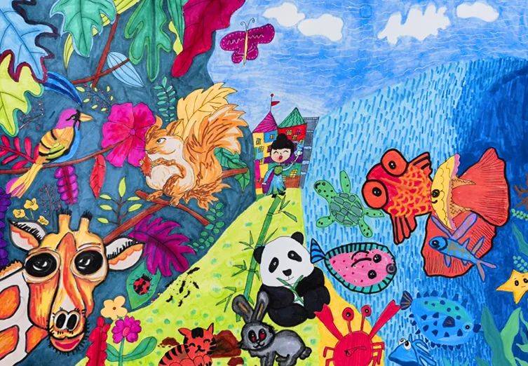 "画"说多姿多彩的生物世界75