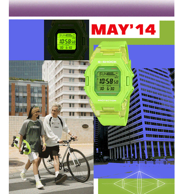 型动街头,g-shock以色彩之名展开运动畅想!