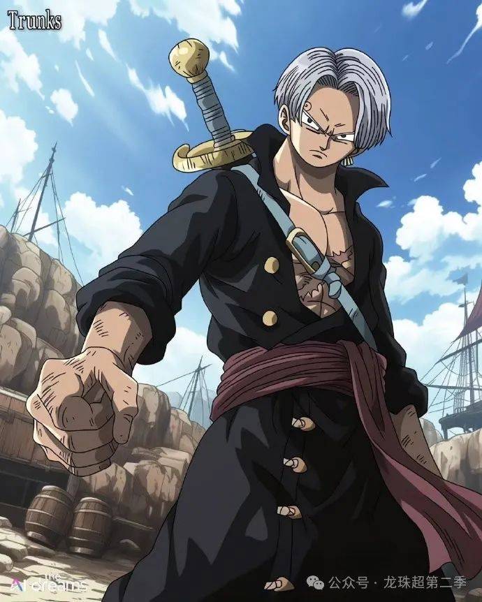 龙珠,前方高能,当龙珠与海贼合体会发生什么?_路飞_布玛_悟空