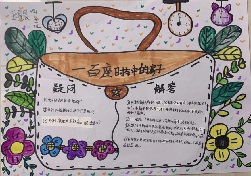 今天我来为大家朗读一段《一百座时钟的房子》这本书中我最喜欢的文字