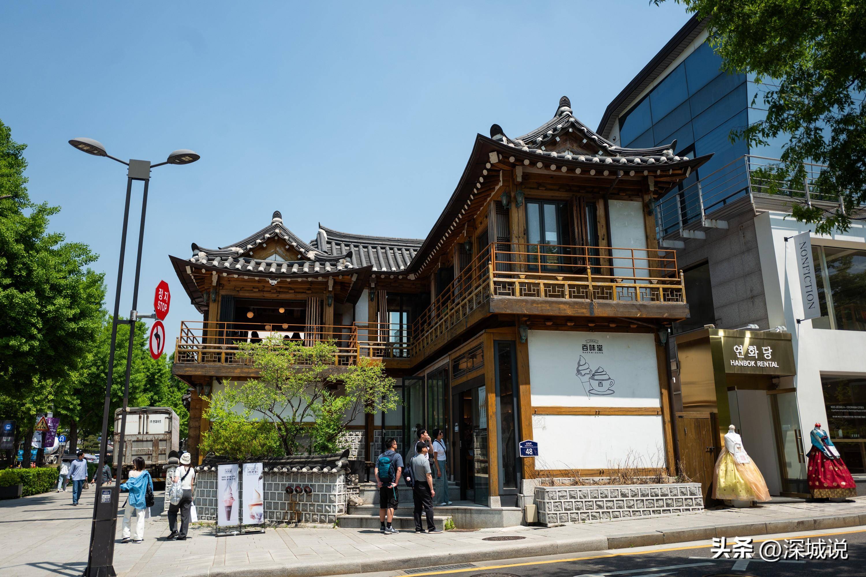 韩国首尔city walk:不妨搜集一些街头那些好看的小店,各具特色