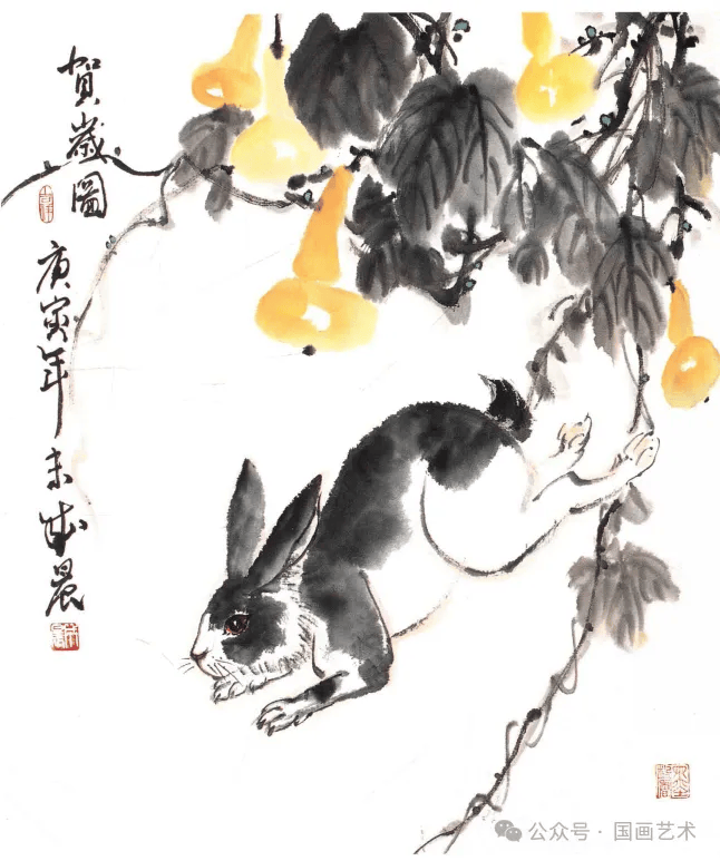 轻轻松松学国画:小动物的写意画法