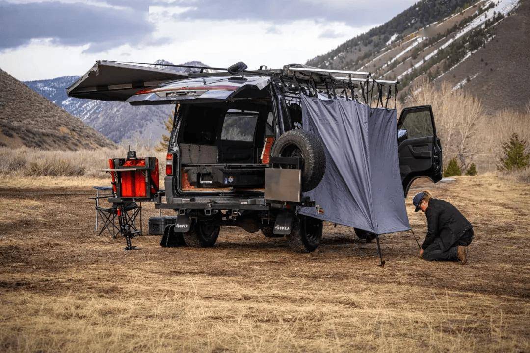 三菱得利卡四驱版!改为床车越野太爽了