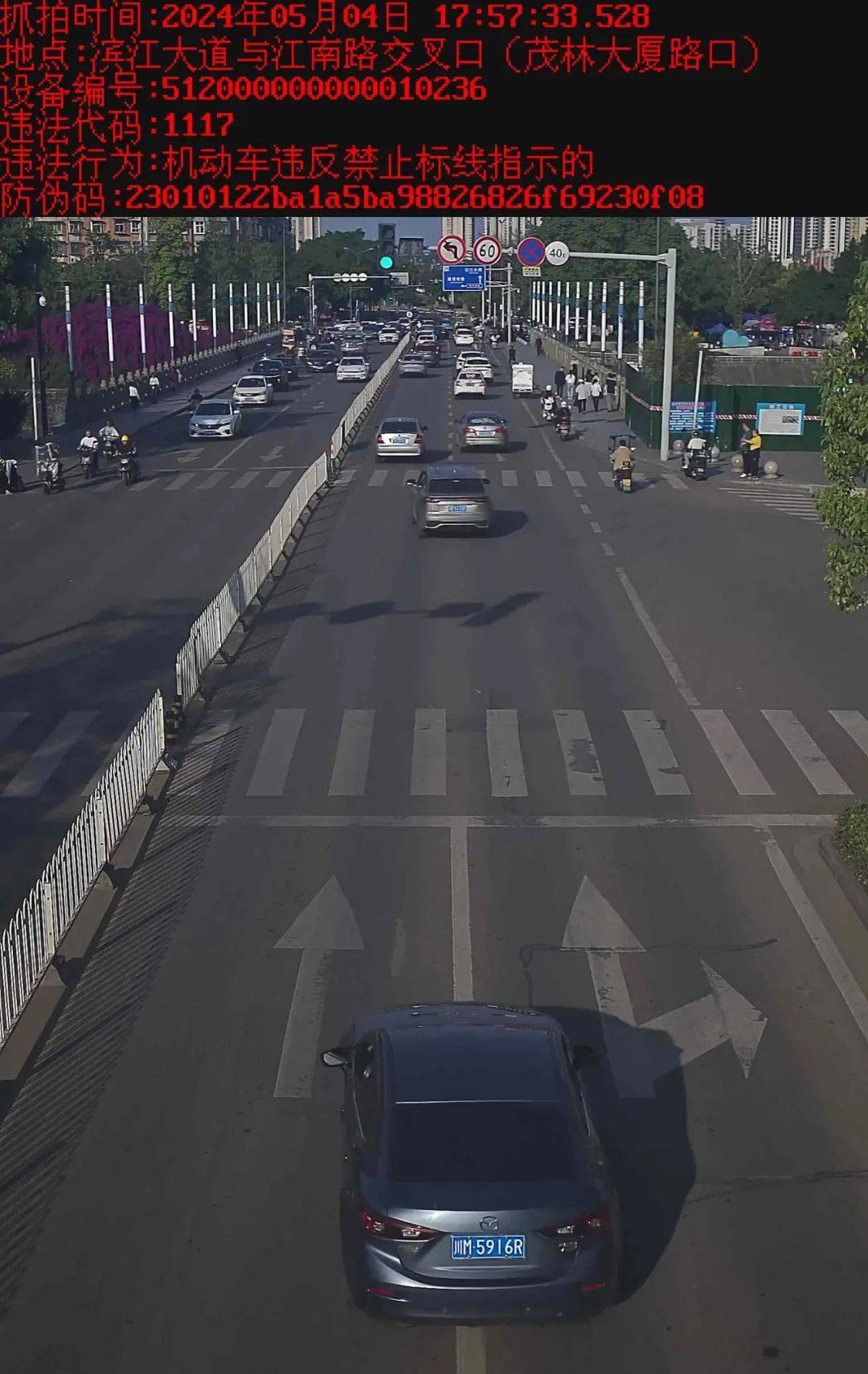 资阳这些车辆压实线被曝光!快看有没有你