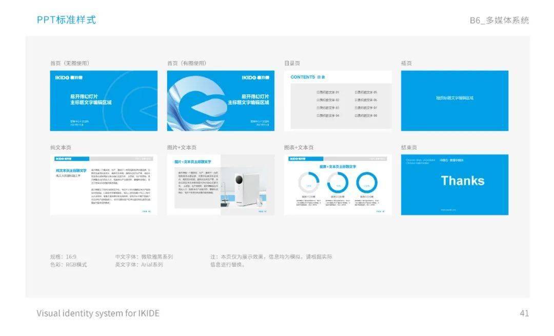 易开得 ikide 净水器品牌vi手册