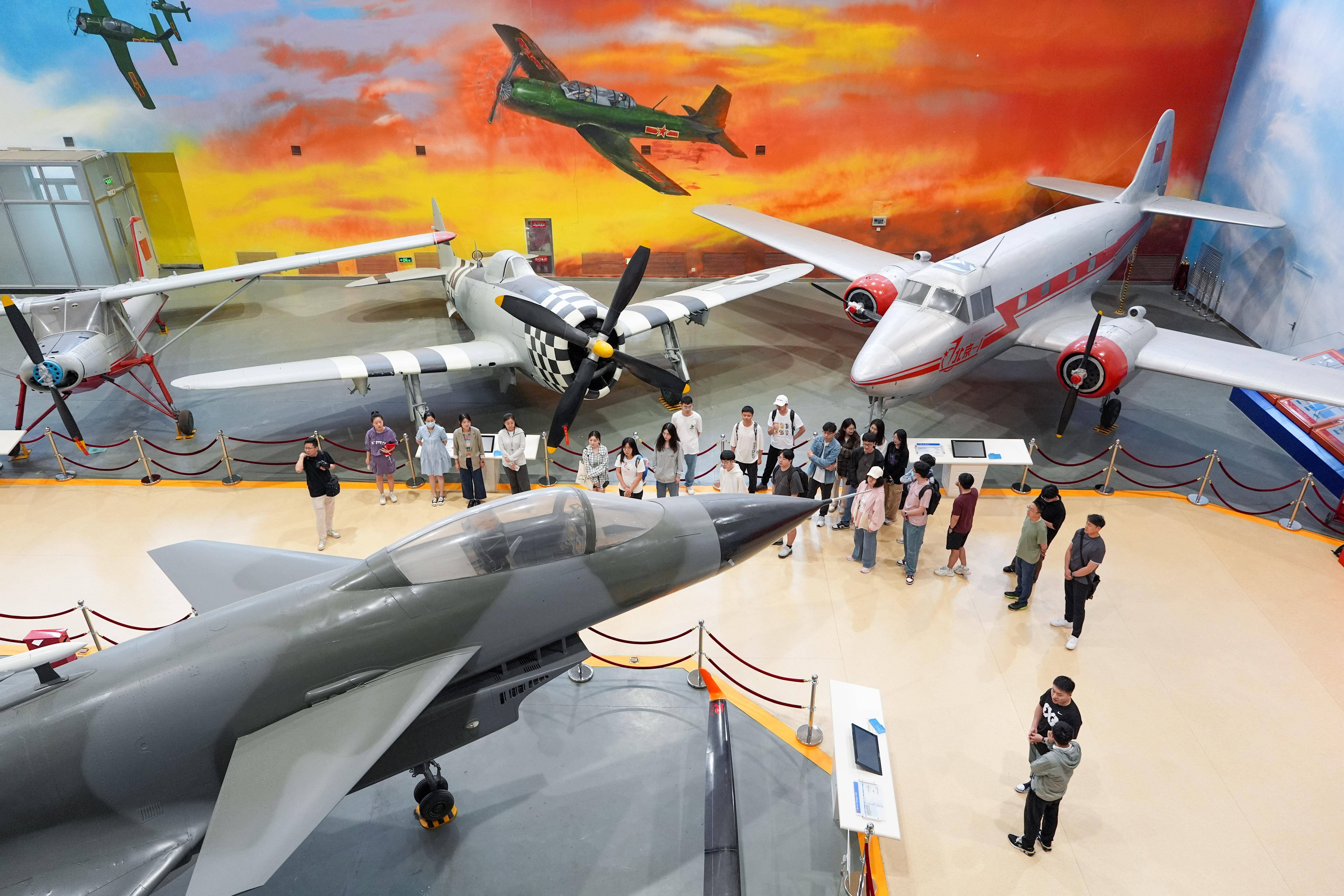 新华全媒 丨高校博物馆奇妙之旅:北京航空航天博物馆