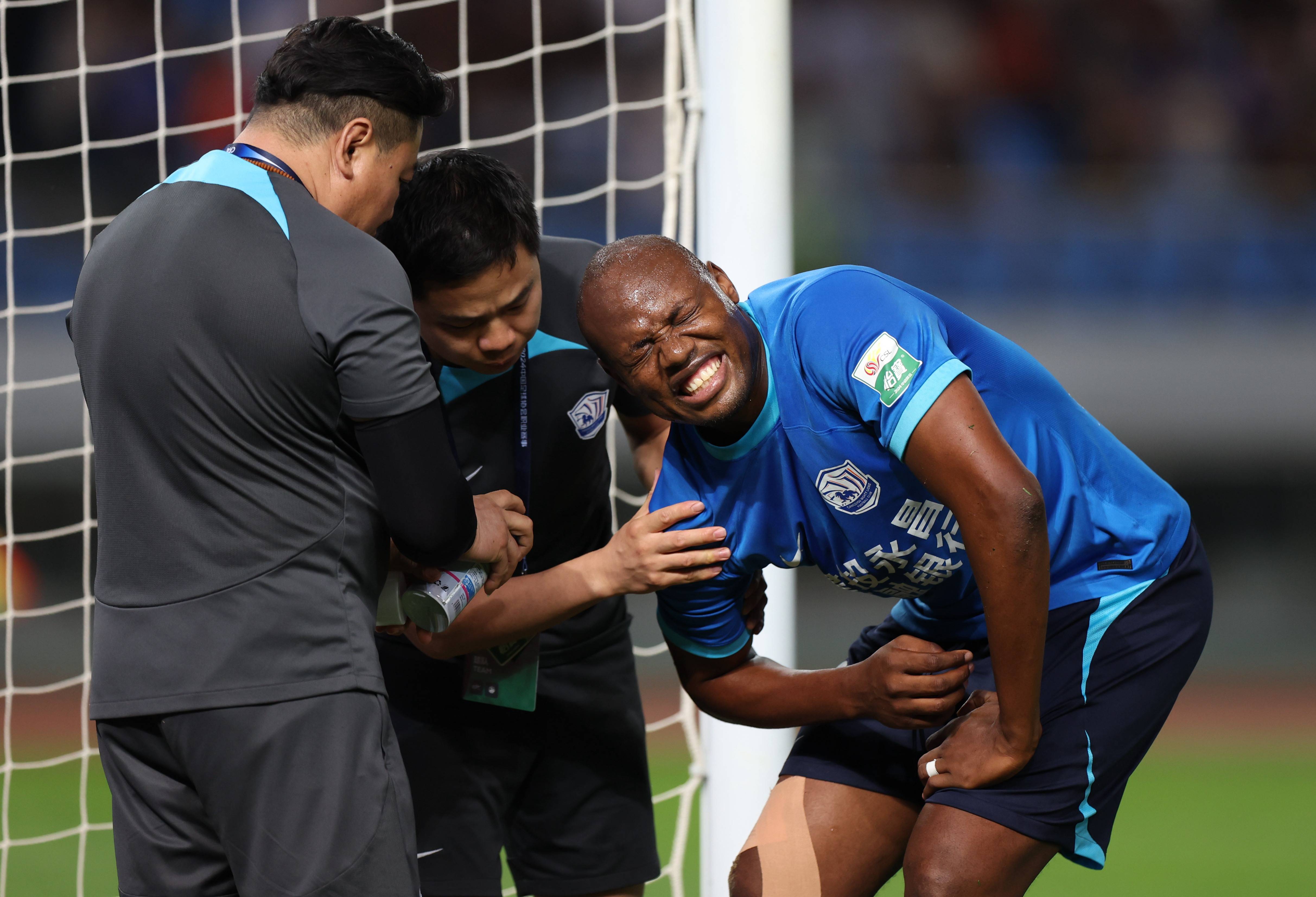 足球——中超:沧州雄狮不敌天津津门虎