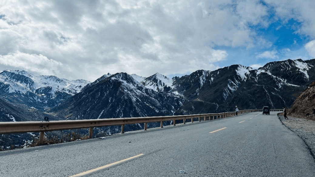 道方图说|g350川西段自驾游的无尽美景