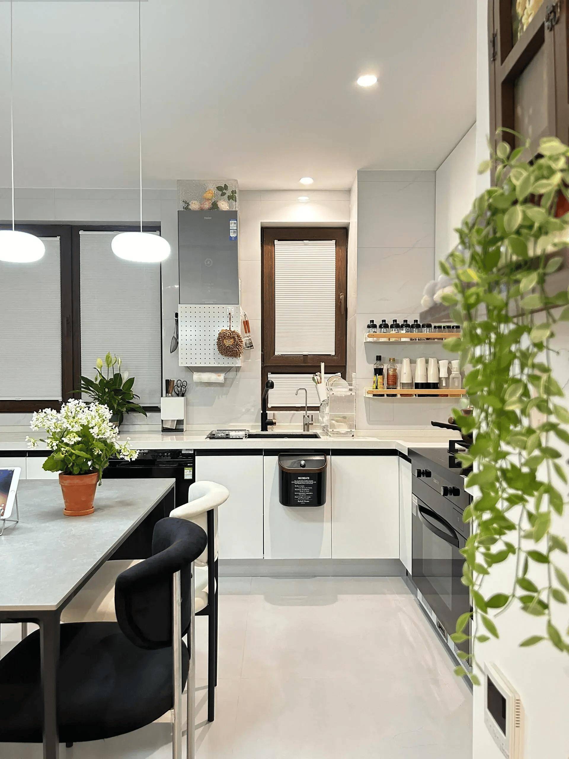 开放式厨房让家人走得更近了!