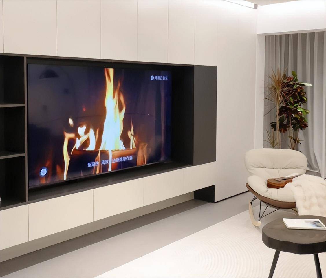 等买第2套房,客厅绝对不装"电视机",学别人这样做,太有才了_投影仪