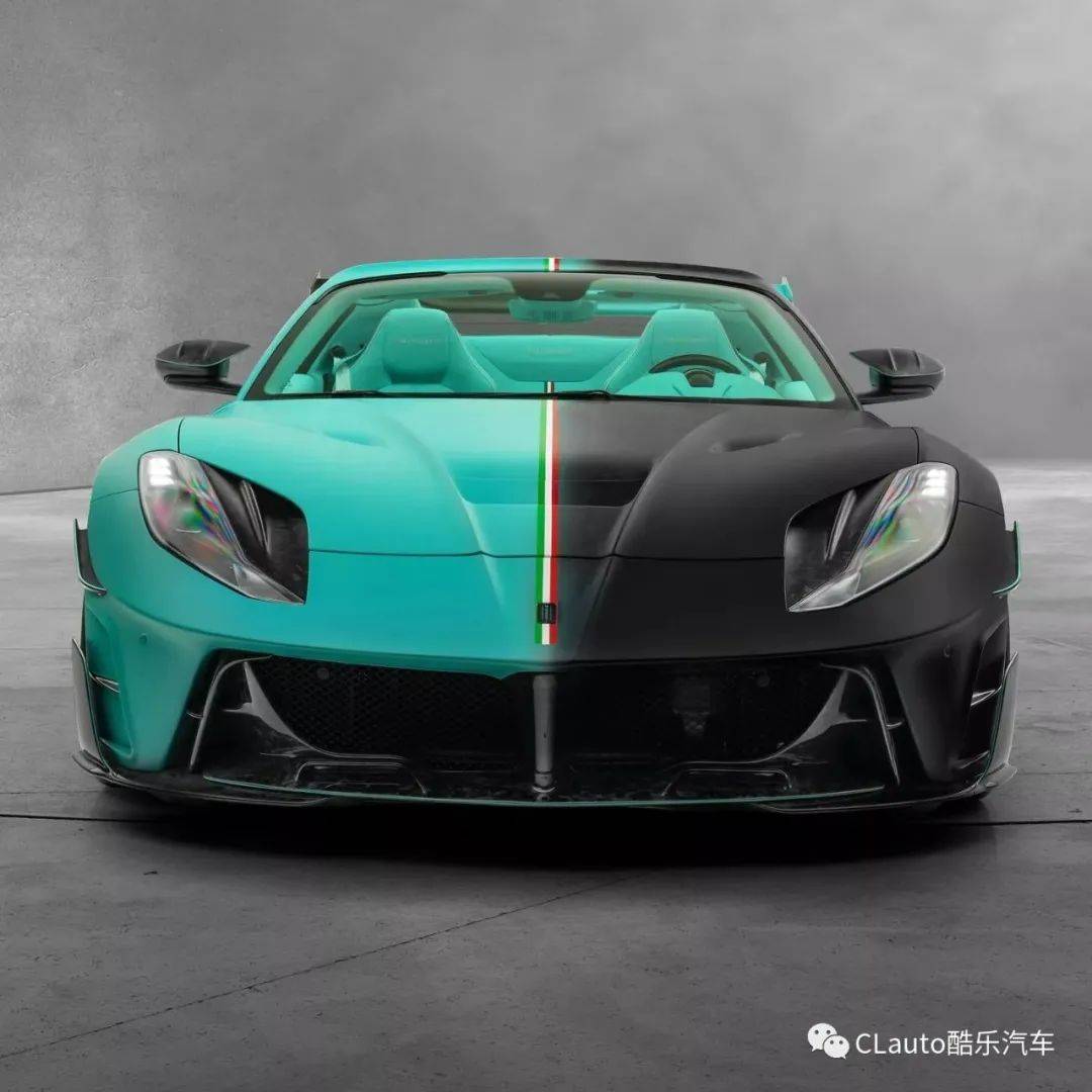mansory操刀改装全新法拉利812 gts敞篷版,拉风外观,极致性能 | 酷乐