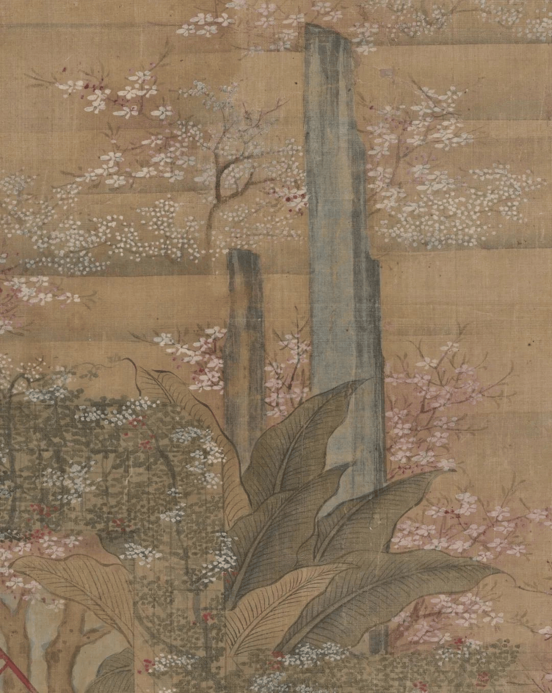 春夜宴从弟桃李园图 | 清·吕焕成_作品_李白_国画