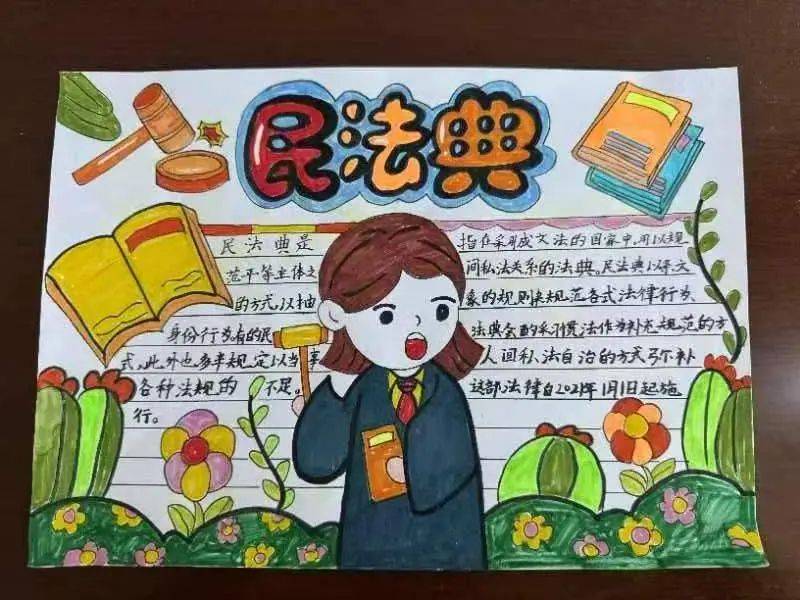 前区青年小学教育集团南开分校民法典宣传月主题活动