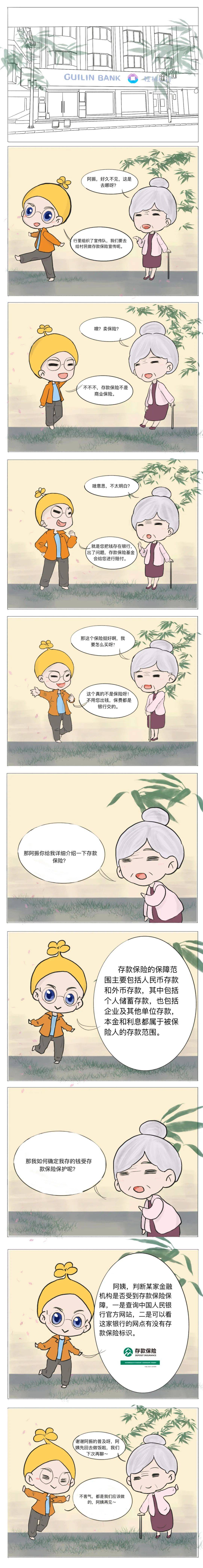 【漫画话存保 第三期】 存款有保险,生活乐无忧