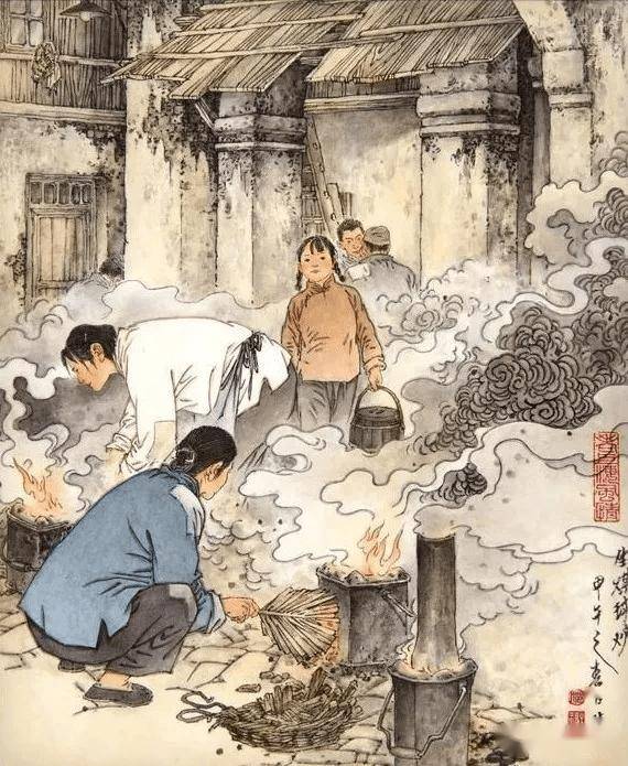 范生福笔下的老上海风情画!