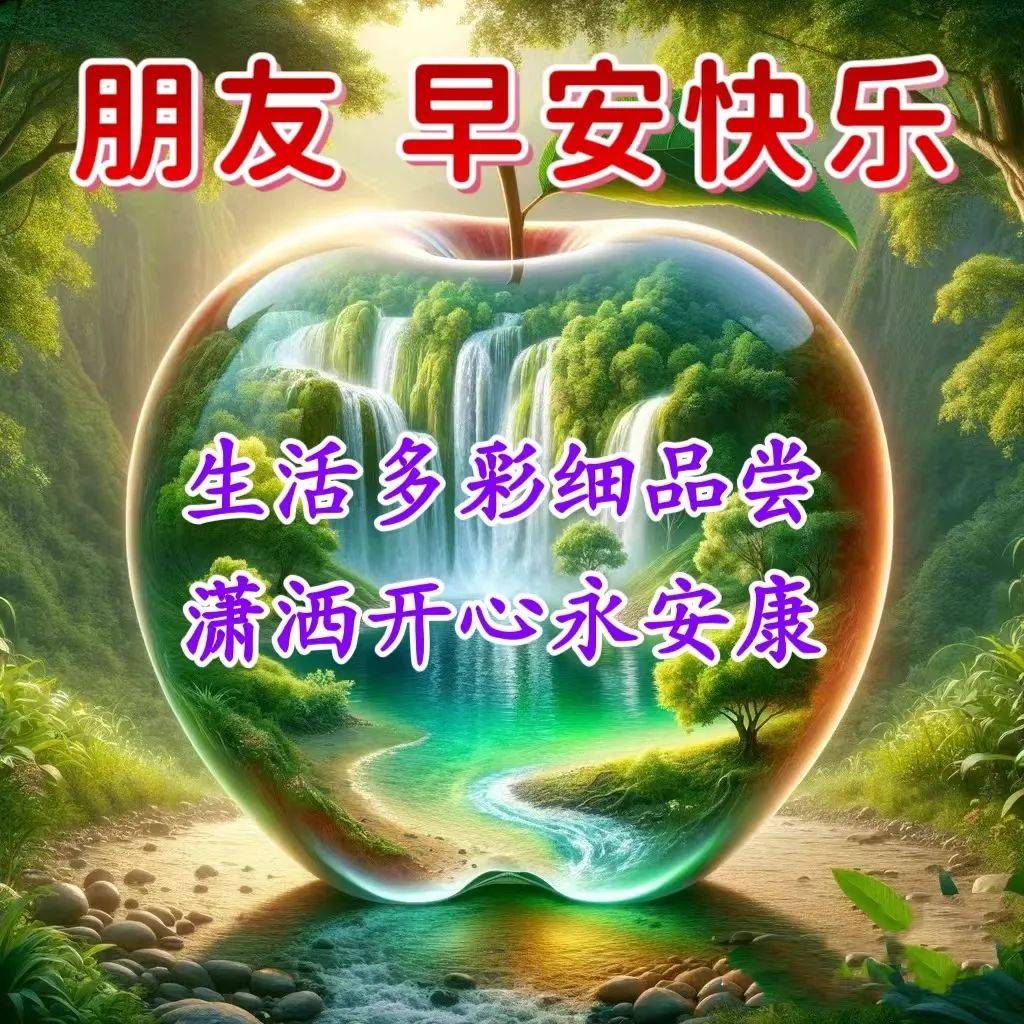 今日最新早上好表情图片大全,四季安康,事事如意!