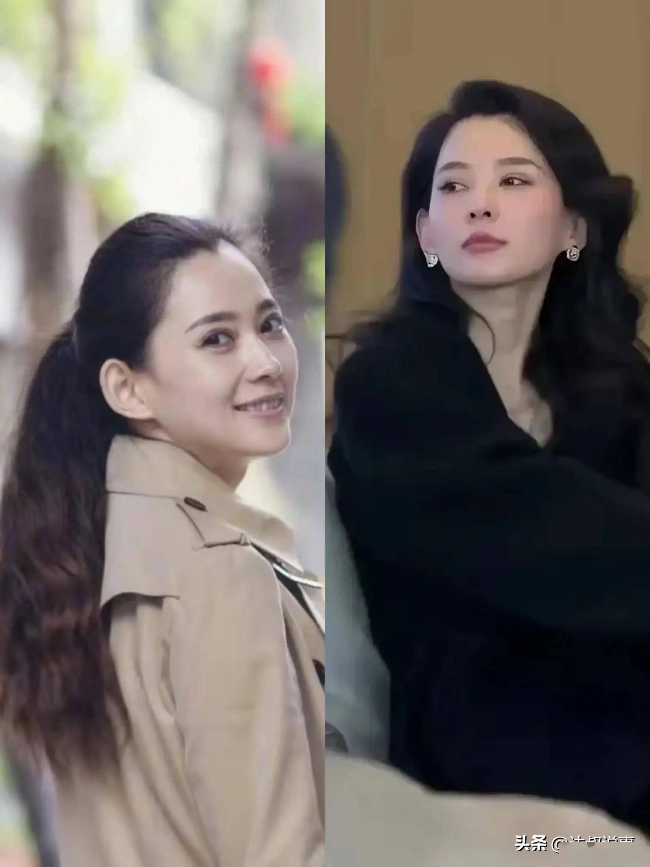 森林北(李巧)到底有没有整容?看她前后的照片对比就知道答案了_气质_因为_牙齿