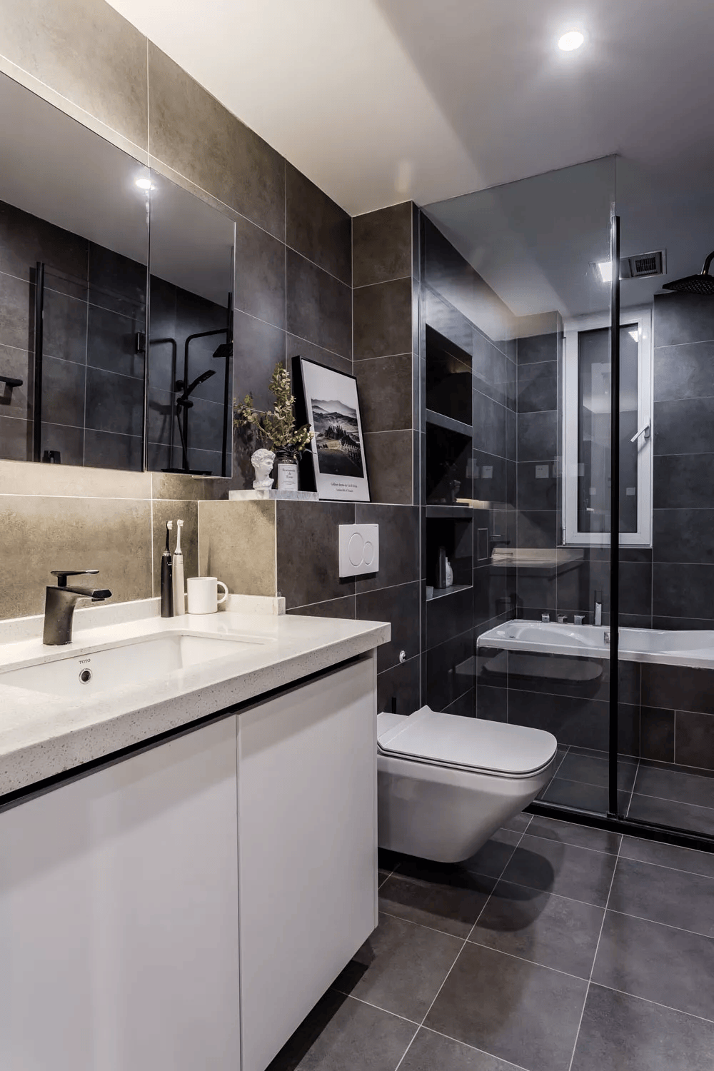 120平现代简约风三居室,开放式格局,让人羡慕不已_装修_空间_感觉