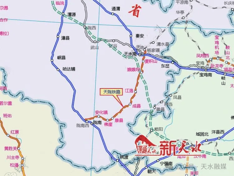 《甘肃省"十三五"铁路发展规划》的重点建设项目,也是天平铁路南延线